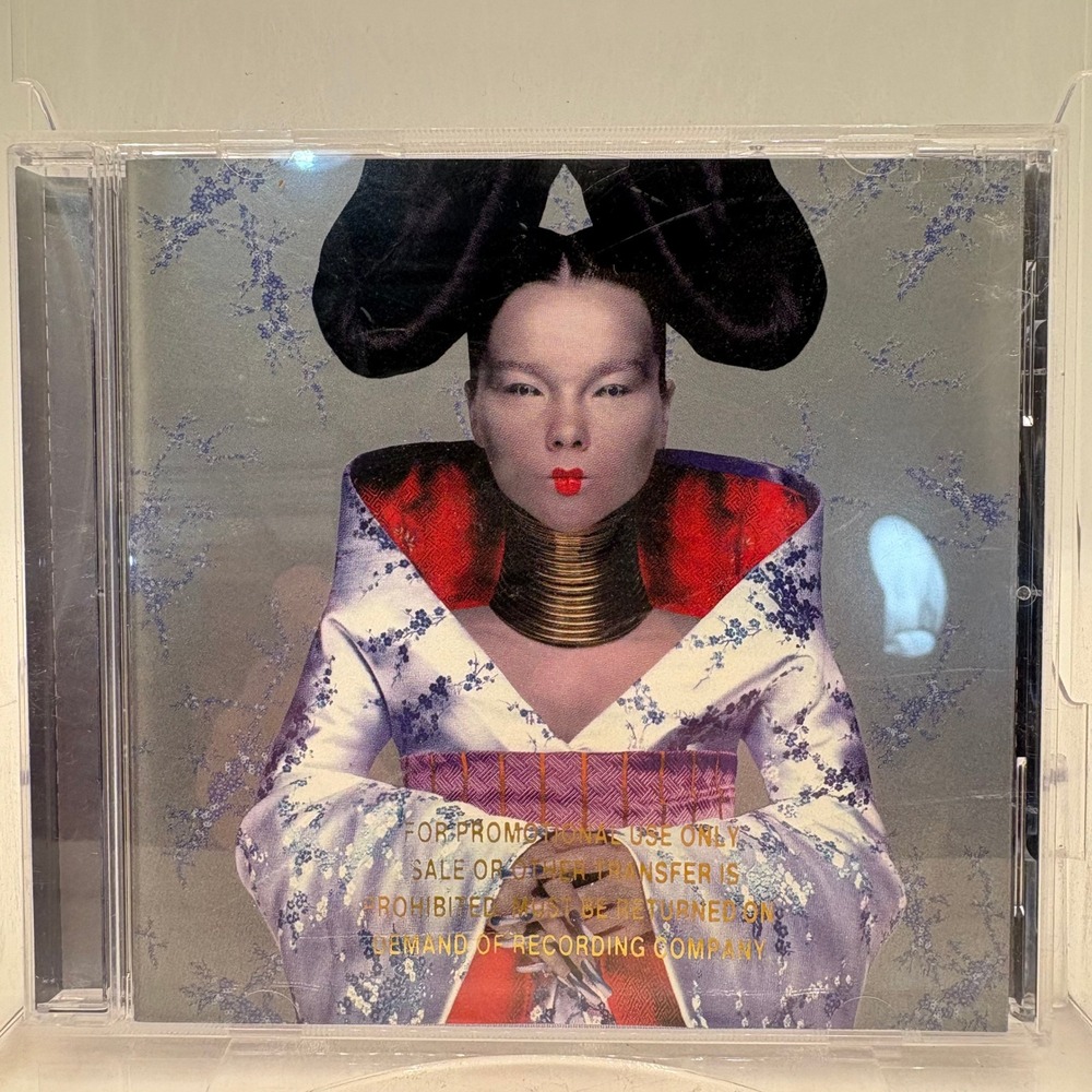 Bjork Homogenic CD Promo Gold Stamp 1997 Elektra 62061-2 Electronic Art Pop